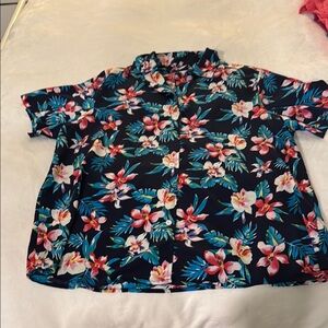 Floral Print Women's Blouse